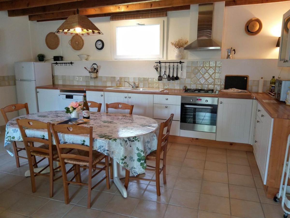 La Sauniere - Chez Helene - Gites En Baie Champeaux Esterno foto